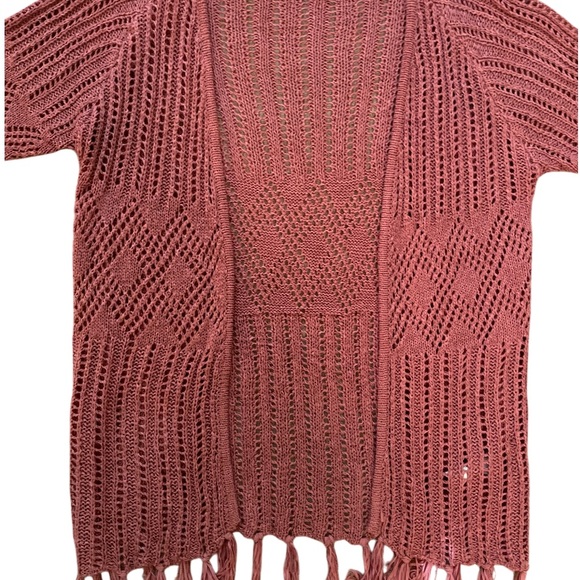 Open Knit Cardigan Sweater by Knox Rose size Small - Picture 5 of 7